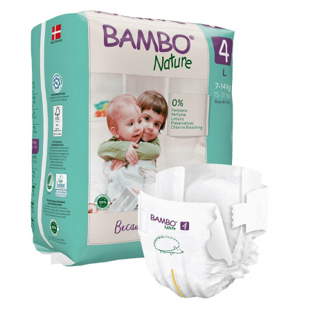 Bambo Nature 4, 24 ks, pro 7-14 kg