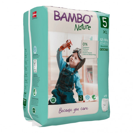 Bambo Nature Pants 5, 19 ks, pro 11-17 kg