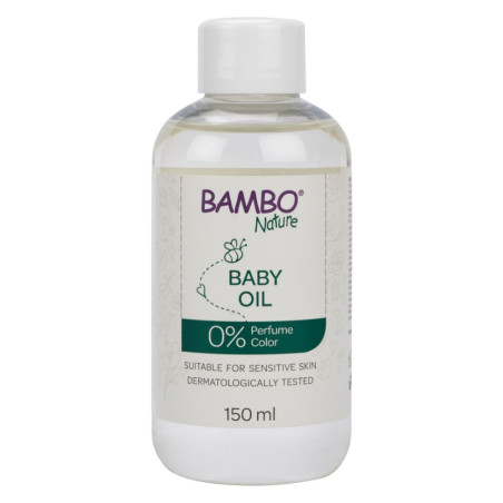 Bambo Nature Tělový olej pro děti, 150 ml
