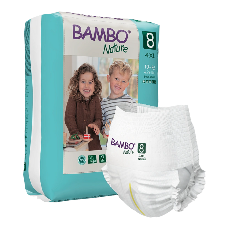 Bambo Nature Pants 8, 16 ks, pro 19+ kg